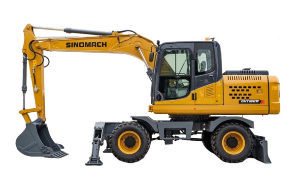 Колесный экскаватор GHT160W  