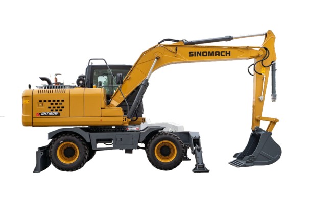 Колесный экскаватор GHT160W  
