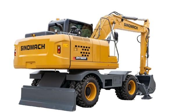 Колесный экскаватор GHT160W  