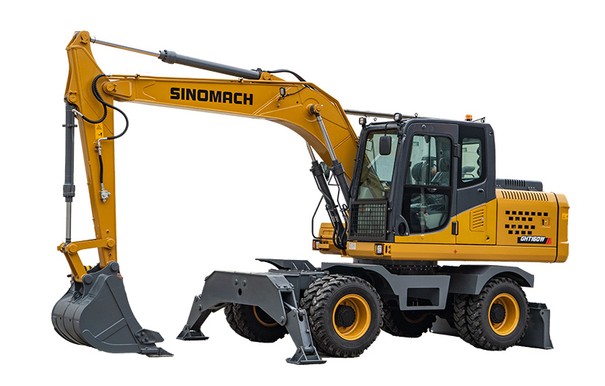 Колесный экскаватор GHT160W  